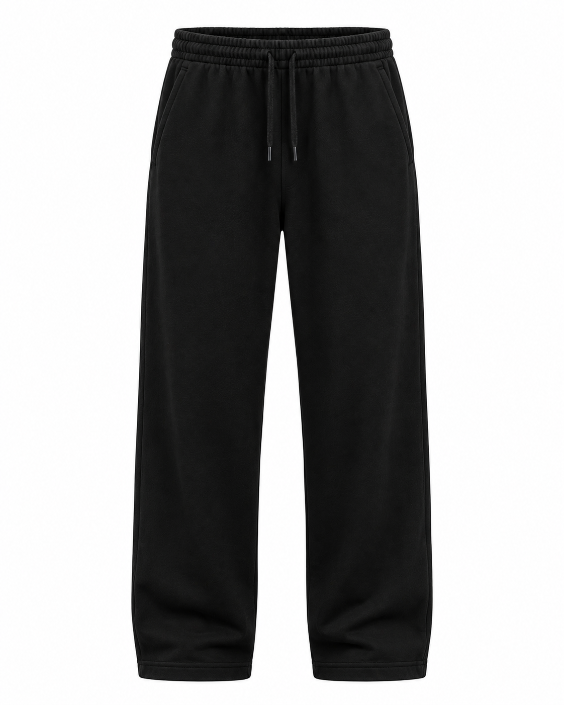 Calça reta, linha masculina, vista frontal