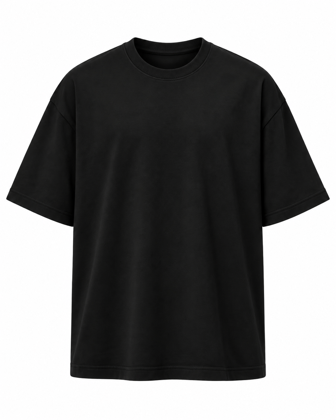 Camiseta oversized, linha masculina, vista frontal